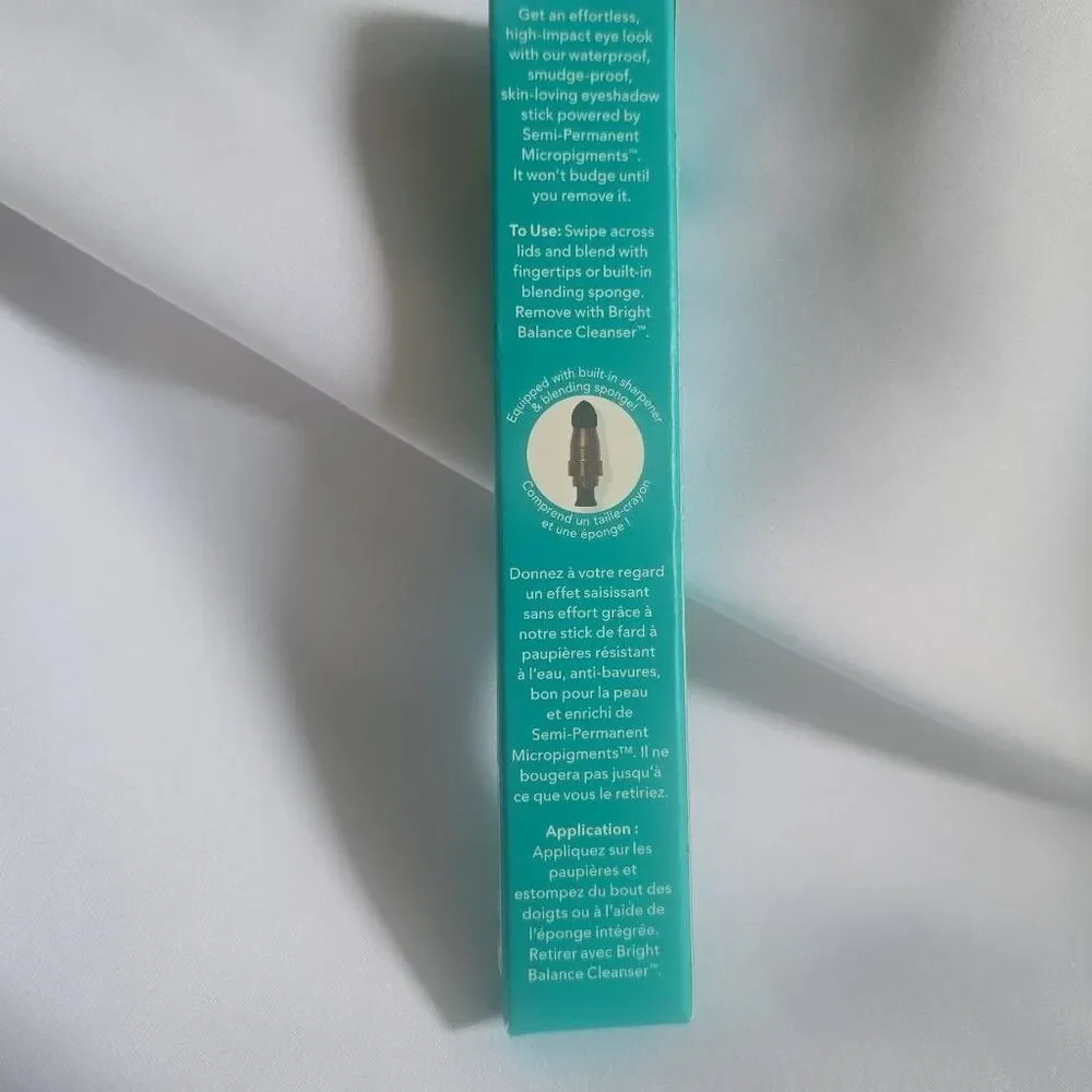 THRIVE CAUSEMETICS INFINITY WATERPROOF EYESHADOW STICK RIJI( Cocoa Shimmer)NIB